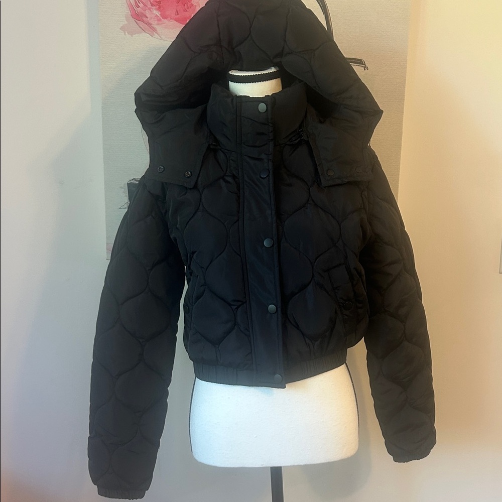 B. Coature brand Black Puffer Jacket